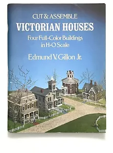 Cut & Assemble Victorian Houses by Edmund V. Gillon Jr. PB 1979 - Imagen 1 de 9