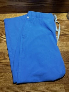Figs Technical Collection Women's Medium Light Blue Scrub Pants Medical - Picture 1 of 6