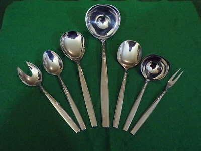 WMF Modell LONDON Satz 7 Vorleger Vorlegeteile in Cromargan TOP ! - Bild 1 von 4