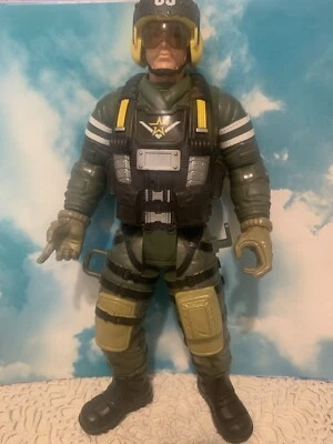 "Figura de acción militar soldado del ejército de plástico juguete 12"" GI Joe? ¿Capitán América? Foto 1 de 4