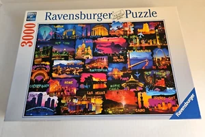 2013 Ravensburger 3000 Stück Puzzle um die Welt 170593 48 x 32" Reise - Bild 1 von 9