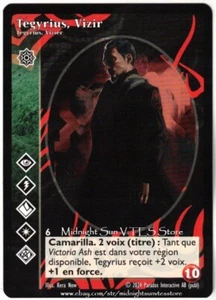 Tegyrius, Vizier Banu Haqim French Promo 2024 V:TES VTES Vampire CCG - Picture 1 of 1