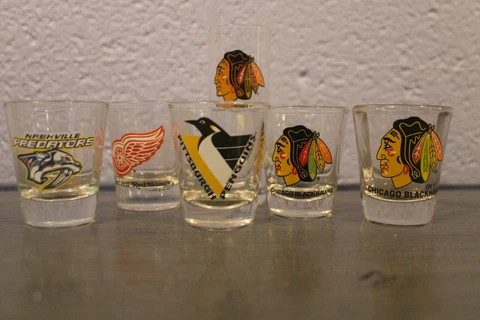 Hockey Shot Glass (NHL) Cover
