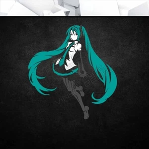 Hatsune Miku Vocaloid Vinyl Decal Sticker (Anime Moe Car Laptop PC Tower Decor) - Bild 1 von 5
