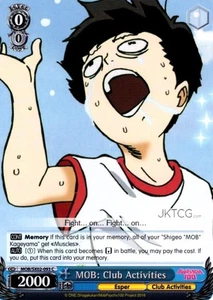 MOB: Club Activities - MOB/SX02-093 - C Near Mint Weiss Schwarz Mob Psycho 100 - Picture 1 of 1