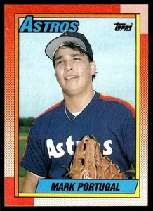 1990 Topps Mark Portugal Houston Astros #253 - Picture 1 of 2