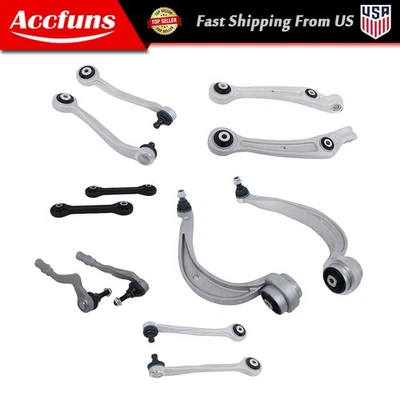 Kit de suspensão braço de controle 12* compatível com 2012-2016 AUDI A4 A5 Q5 S5 A4&A5 Quattro - Imagem 1 de 4