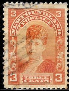 1897 Kanada Neufundland Sc#83 gebraucht QUEEN Alexandra - Bild 1 von 2
