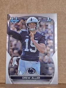 2022 DREW ALLAR BOWMAN UNIVERSITY CHROME ROOKIE CARD RC #59 PENN ST ST STATE - Bild 1 von 2
