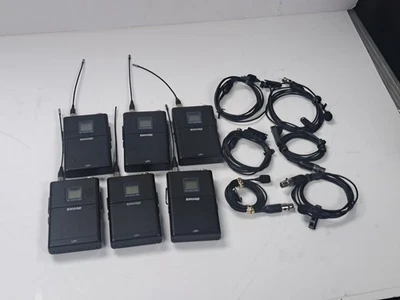 Shure UR1 H4 Wireless Transmitter Belt Pack w/ MX150 Microphone 518-578MHZ UR1H4 - Image 1 of 4