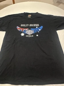 harley davidson t shirt Size Large Men’s - Picture 1 of 8
