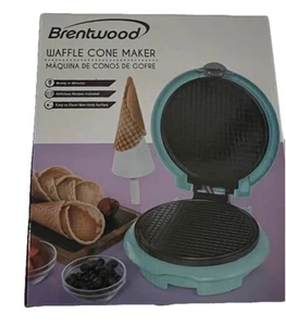 Brentwood Just For Fun 7" Waffle Cone Maker, Blue - Picture 1 of 5