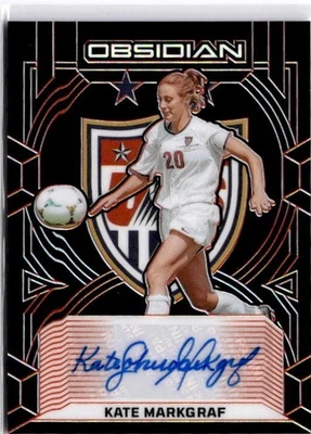 Kate Markgraf 2024-25 Panini Obsidian Class 1999 automático naranja USWNT #132/149 Foto 1 de 2