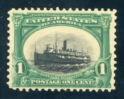 US Stamp #294 Pan-American Expo 1c - PSE Cert - VF 80 - MNH - Beautiful Stamp - Image 1 of 2