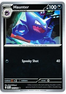 Pokemon Haunter Uncommon Reverse Holo PFL 055/094 NM - Picture 1 of 2