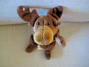 Allan Flink Souvenir Collectible Plush  Moose Alg Elk Stuffed Toy - Picture 1 of 7