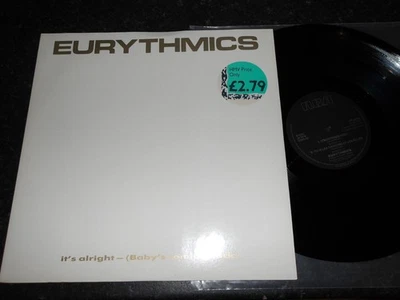 EURYTHMICS = ITS ALRIGHT BABYS COMING BACK = 12 INCH SINGLE = N-M - Image 1 of 4