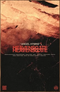 HEAVENSGATE Angel Hymns 2025 Edición Limitada ¡Nuevo Póster de Gira RARO! Metalcore Post Metal - Imagen 1 de 2