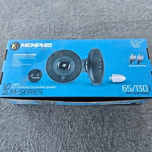 Memphis Audio MS60 6,5" konvertierbare Koaxiallegierung Hochtöner Frequenzweiche Lautsprecher - Bild 1 von 4