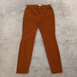 Old Navy Rockstar Skinny Pants Womens Size 8 Brown Corduroy 30x28 High Rise - Picture 1 of 10
