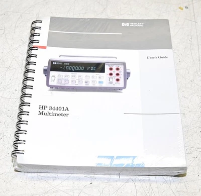Agilent 34401A Multimeter User/Quick Ref/Service Guide Pack 34401-90004/8/13 NEW - Image 1 of 3
