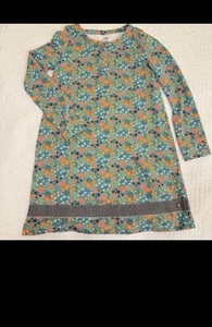 Girls 435 Matilda Jane Joanna Gaines Floral Tunic Dress Cotton/Spandex Sz 12 EUC - Picture 1 of 9
