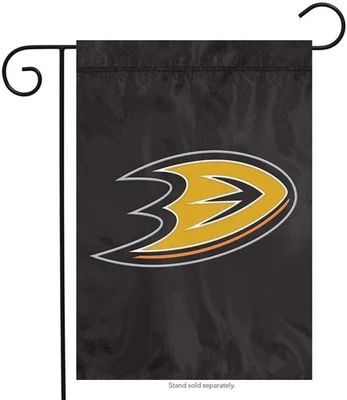 Bandera de jardín Anaheim Ducks, apliques bordados, interior/exterior, equipo... Foto 1 de 3