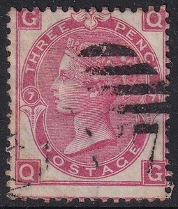 GB QV SG103 3d Rose placa 7 - buen usado - Imagen 1 de 2