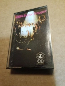 ABBA Super Trouper   Cassette   VG+/VG+ Asian Release  - Picture 1 of 4