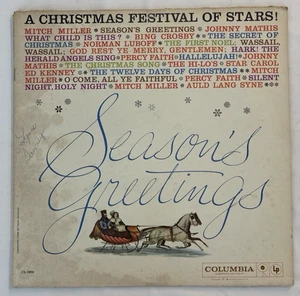 Season’s Greetings - A Christmas Festival Of Stars! - LP Columbia CL 1394 - 1959 - Picture 1 of 13
