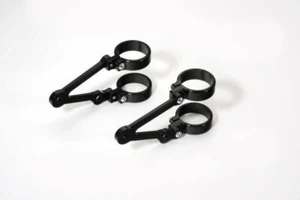 LSL Headlight Brackets (Long), With Clamps And Indicator Mount (Clamp Size: 41mm - Picture 1 of 2