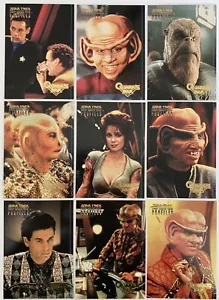 1997 Skybox STAR TREK Deep Nine Space Profiles Quarks Bar 9 Card Set Mint PSA - Picture 1 of 2