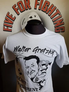WALTER GRETZKY VINTAGE HOCKEY TOURNAMENT T-SHIRT #99 WAYNE GRETZKY BRANTFORD  - Picture 1 of 15