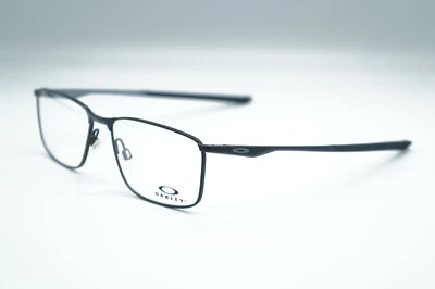 NEW OAKLEY OX3217-0157 SATIN BLACK SOCKET 5.0 AUTHENTIC EYEGLASSES FRAME 57-17 - Image 1 of 4