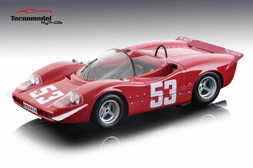 Abarth 2000 S #53 Winner Imola Race Truck 1969 Ortner / Van Lennep 1:18 Model - Immagine 1 di 1