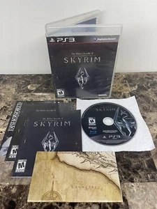 The Elder Scrolls V: Skyrim (PlayStation 3) CIB w/ Manual - Tested - Picture 1 of 5