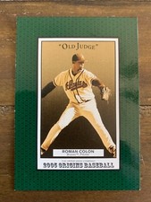 ROMAN COLON 2005 Upper Deck Origins #185 Atlanta Braves