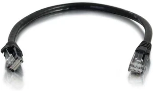 10 C2G 20ft CAT5e Snagless Unshielded (UTP) Network Patch Ethernet Cables, Black - Picture 1 of 9