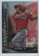 2017 Bowman Chrome Bowman Scouts Top 100 Nick Senzel #BTP-13