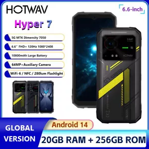 Global Version HOTWAV Hyper 7 5G SmartPhone Flashlight Dimensity 7050 64MP 120Hz - Picture 1 of 19