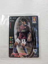 2001/2002 WOTC Football Champions #024 Juan Pablo Angel Aston Villa Rookie Card
