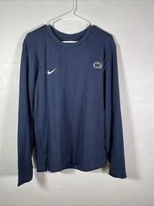 Camisa de manga larga Nike Penn State Lions On Field para hombre talla M azul CQ5058-377 - Imagen 1 de 4
