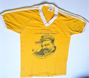 SELTENES VINTAGE JAZZ BLUES AUSGEFALLENES '83 T-SHIRT COUNT BASIE ORCHESTER PIANO SWING BIG BAND - Bild 1 von 22