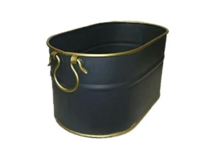 Decorative wood bucket, bread bucket, multi-purpose galvanized bucket - Picture 1 of 1