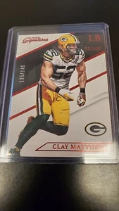 2016 Panini Signatures Clay Matthews Red Parallel #'d 125/149 Green Bay Packers - Picture 1 of 3