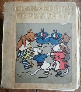 1913 RARE Cecil Aldin's Merry Party - Picture 1 of 12