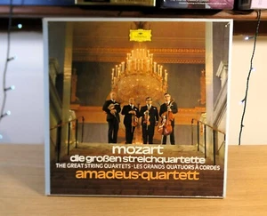DG 2720 055 Mozart The Great String Quartets Amadeus Quartet 5LP Germany NM - Picture 1 of 6