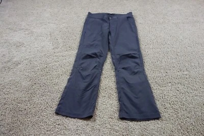 Prana Pants Womens 8 Short Gray Halle Bootcut Roll Up Drawstring Outdoors 8D - Image 1 of 4