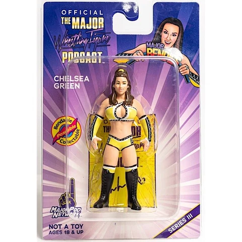 Chelsea Green MWFP Major Wrestling Figure Podcast Bendies Series 3 Action Figure Cover
