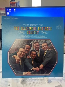 The Best of THE BLACKWOOD BROTHERS Quartet Vinyl LP Orange Label Deep Groove - Picture 1 of 8